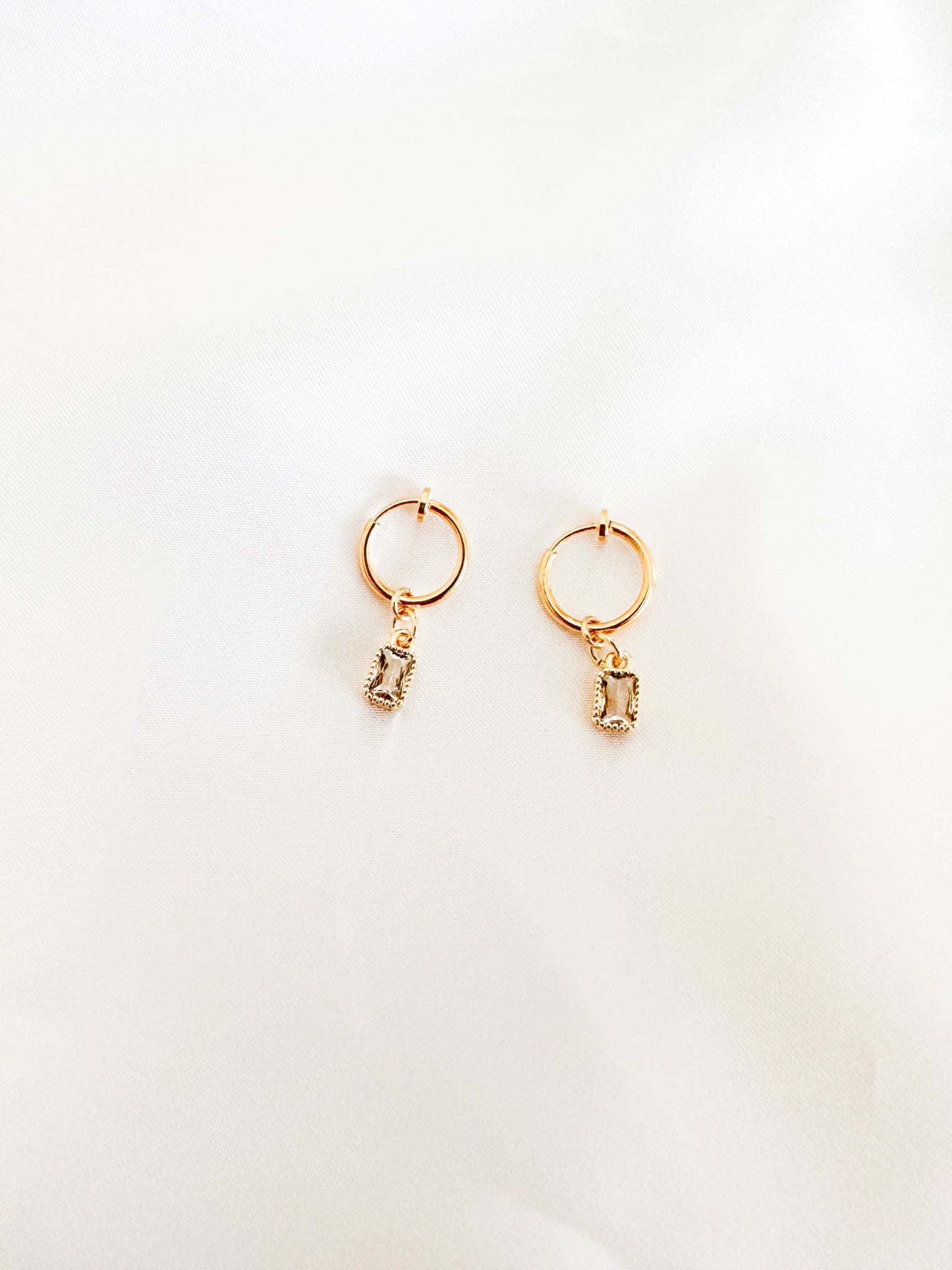 Ivona Clip-on Hoop Earrings