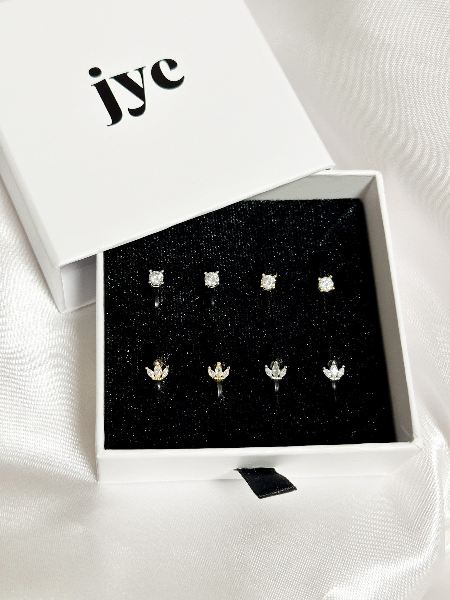 Clip-on Stud Earrings Bundle