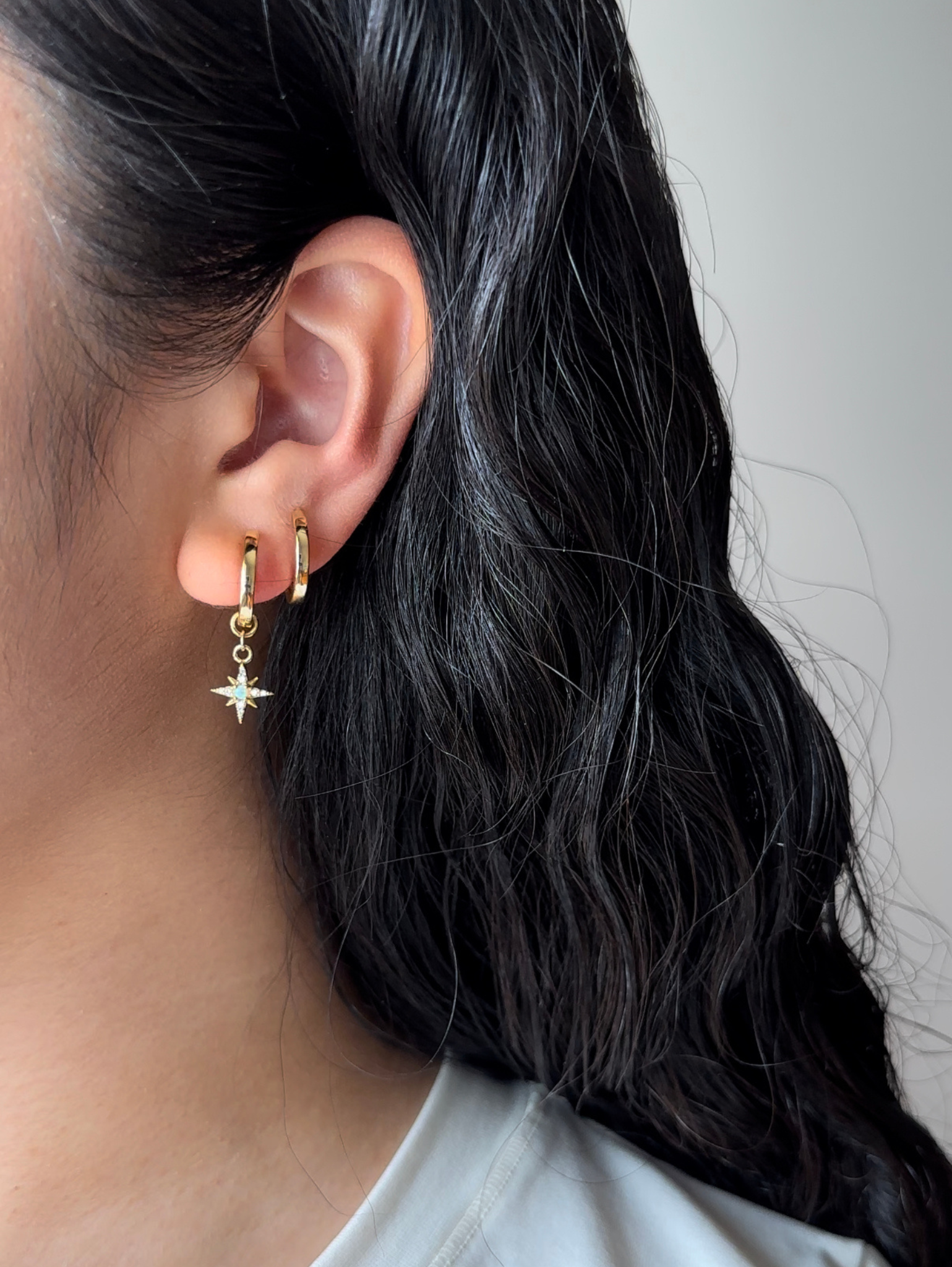 Silver Ear Jacket Earrings, Minimal Dainty Ear Climber Earrings – AMYO  Jewelry