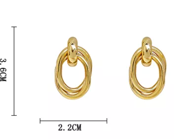 Estelle Clip-on Hoops – JYC - Main Image